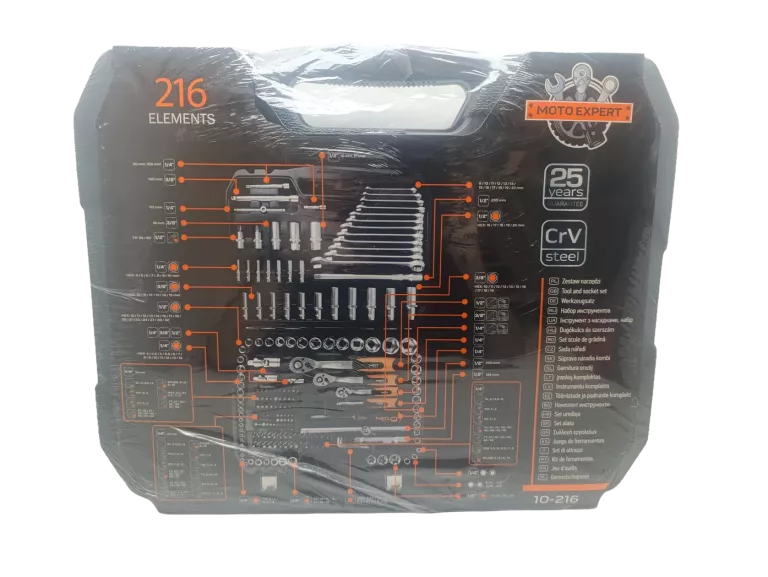 ZESTAW NARZĘDZI NEO TOOLS 216EL