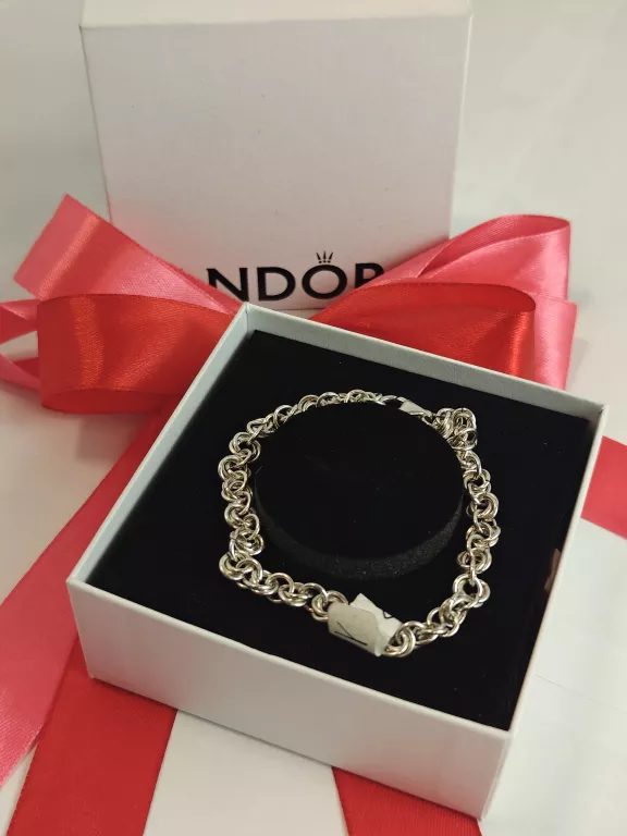 SREBRO - WYRÓB JUBILERSKI UŻYWANY  BRANSOLETKA 14,98 G 925