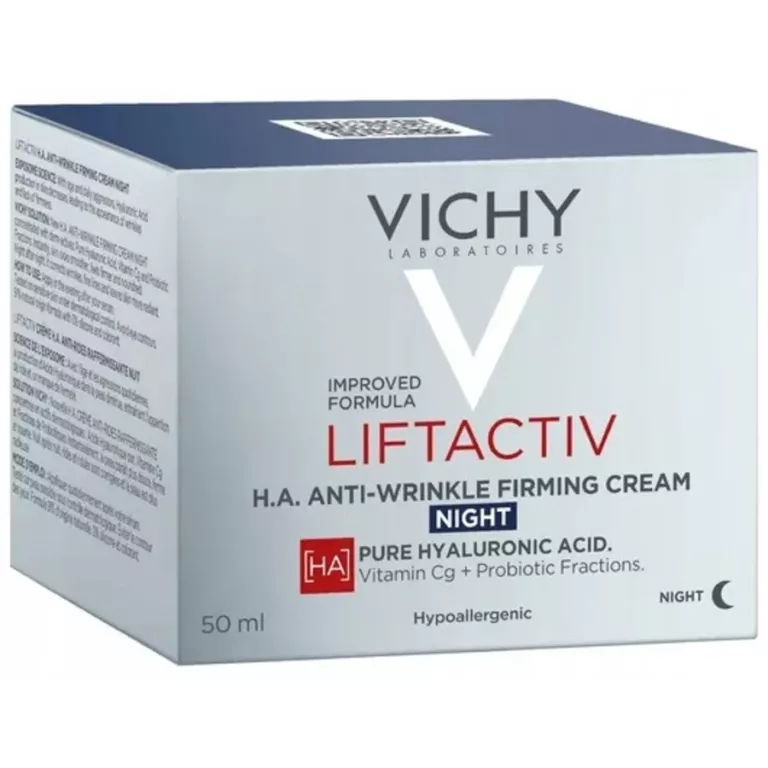 VICHY LIFTACTIV KREM PRZECIWSTARZENIOWY NA NOC – REGENERACJA, WYGŁADZENIE