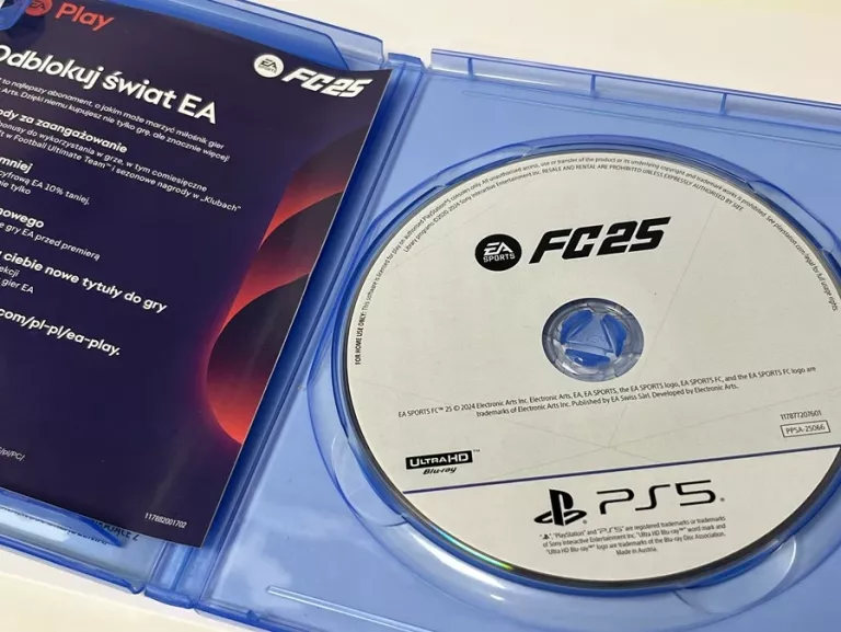 GRA FC 25 NA PLAYSTATION 5