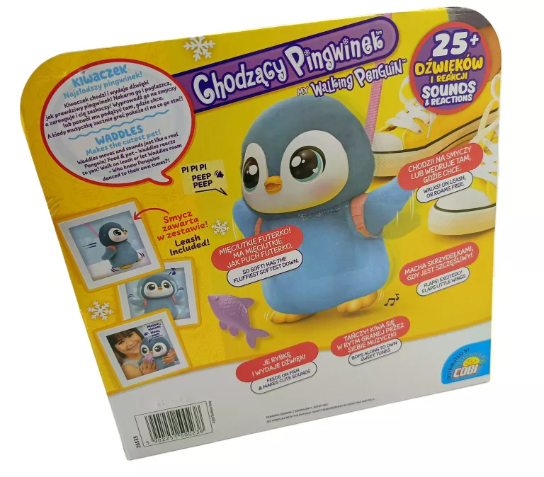 LITTLE LIVE PETS CHODZĄCY PINGWINEK ZABAWKA INTERAKTYWNA
