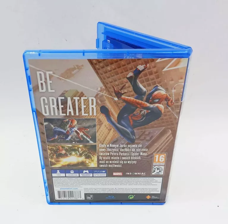 GRA SPIDER-MAN PS 4