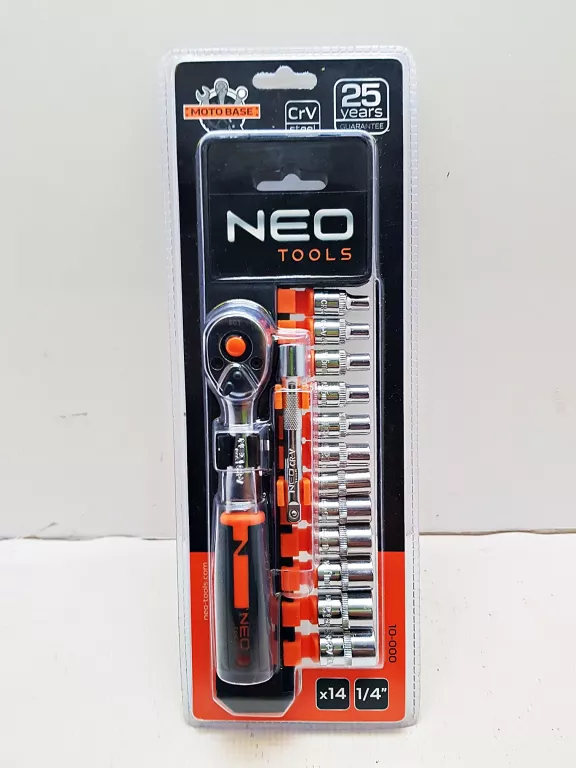 KLUCZE NASADOWE 1/4 GRZECHOTKA 14EL NEO 10-000
