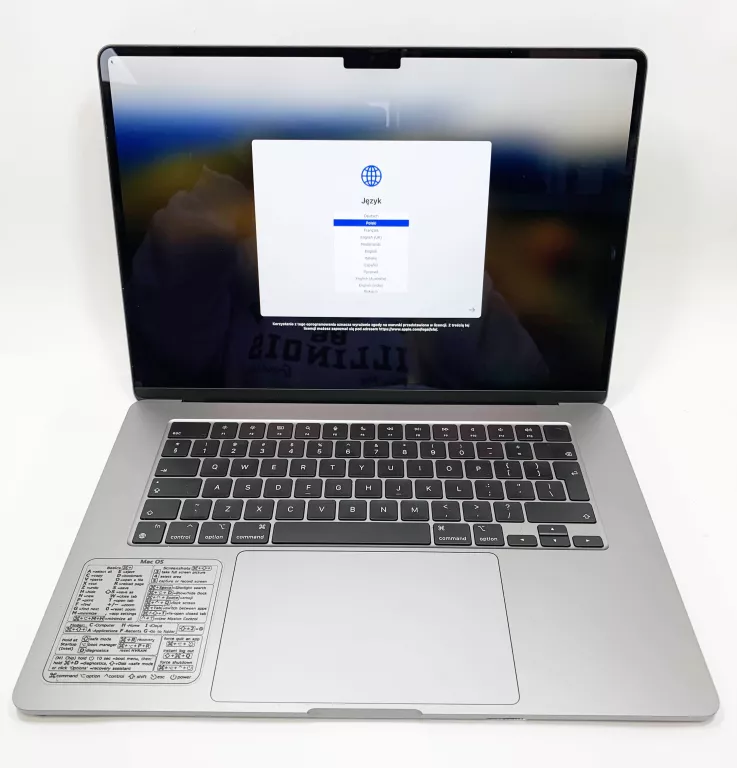 LAPTOP MACBOOK AIR 2023 (A2941) M2 15,3"