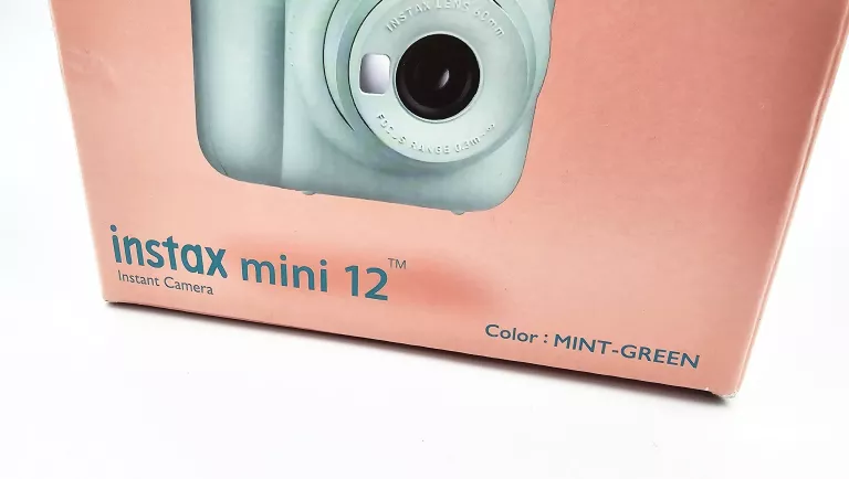APARAT NATYCHMIASTOWY FUJIFILM INSTAX MINI 12 / KOLOR ZIELONA MIĘTA
