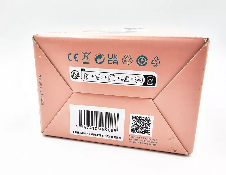 APARAT NATYCHMIASTOWY FUJIFILM INSTAX MINI 12 / KOLOR ZIELONA MIĘTA