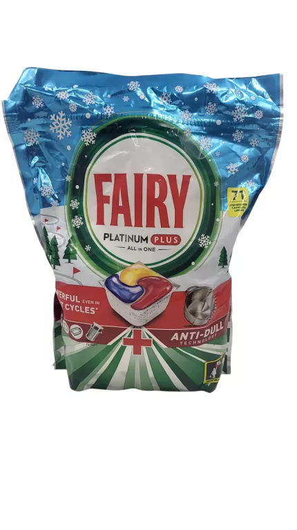 KAPSUŁKI DO ZMYWARKI FAIRY PLATINUM PLUS ALL IN ONE ANTI-DULL 71 KAPSUŁEK