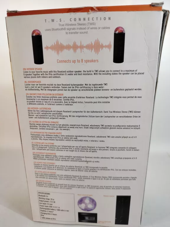 GŁOŚNIK BLUETOOTH ROSELAND RS-710