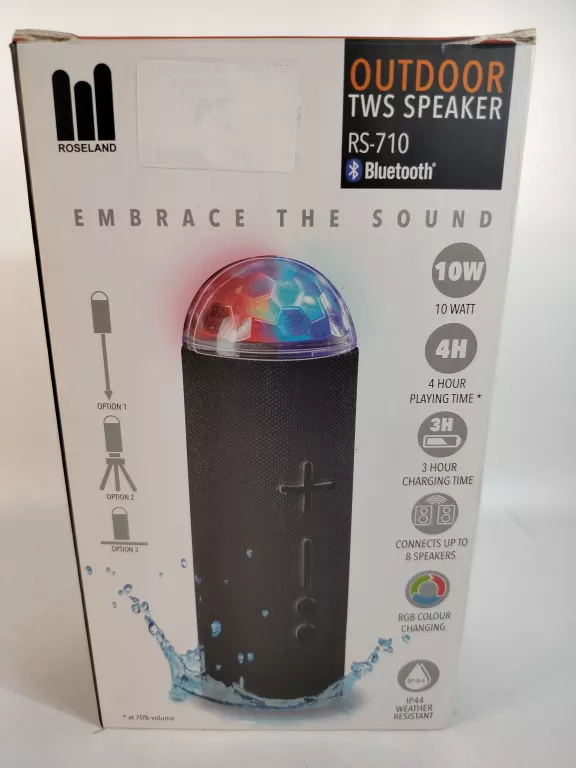 GŁOŚNIK BLUETOOTH ROSELAND RS-710