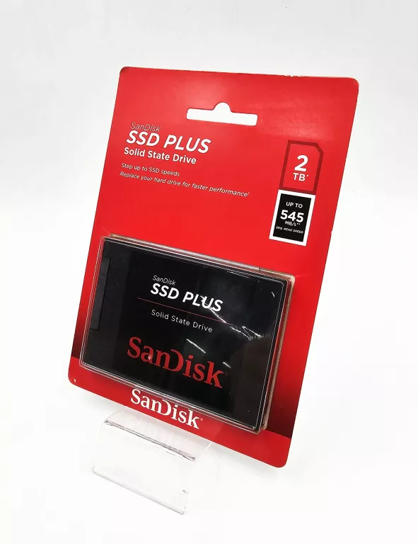 DYSK SANDISK SSD PLUS 2TB 2,5" SATA III SDSSDA-2T00-G26