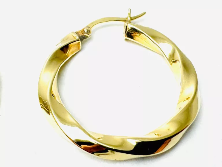 ZŁOTE KOLCZYKI KOŁA 585 4,27G