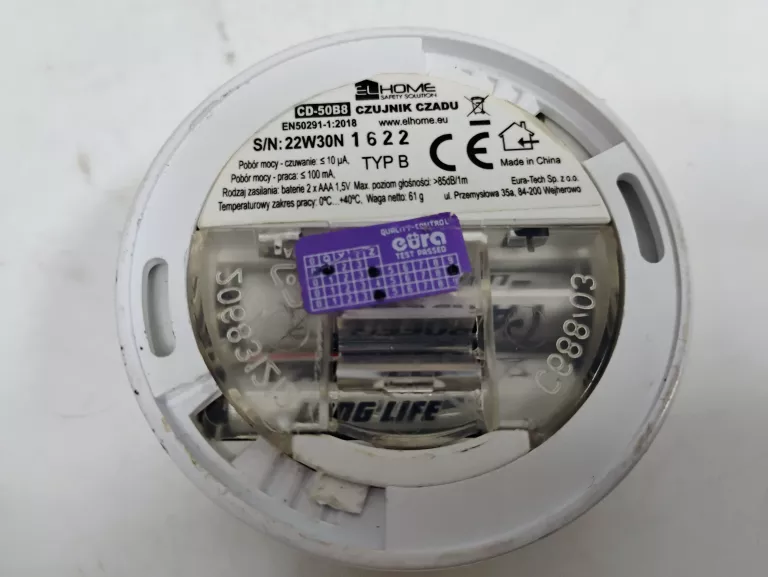 CZUJNIK CZADU HOME SAFETY SOLUTION CD-50B8 TYP B