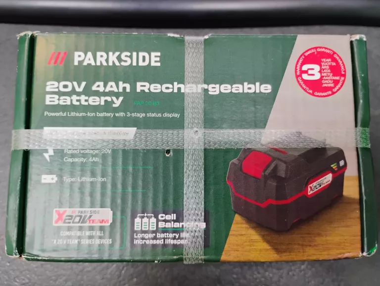 AKUMULATOR PARKSIDE 20 V 4AH