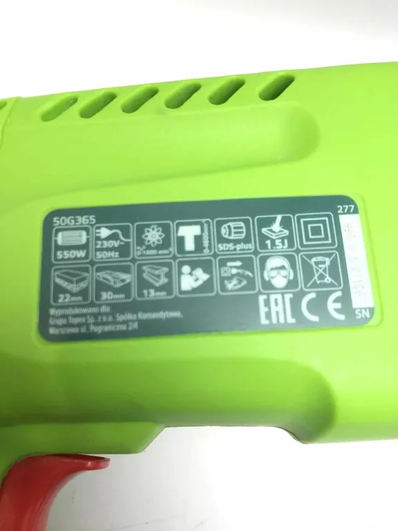 WIERTARKA VERTO 500W KPL