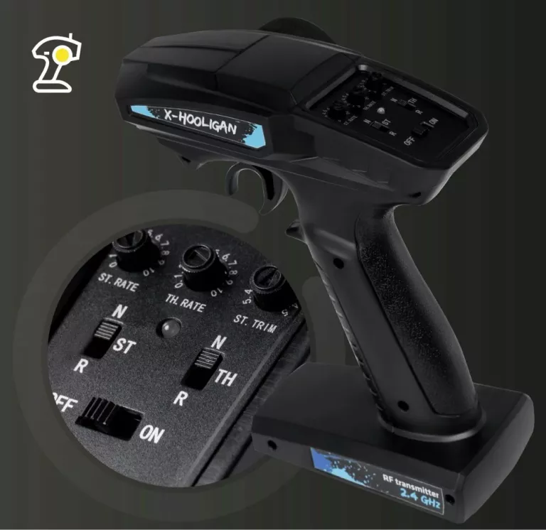 AUTO ZDALNIE STEROWANE SAMOCHÓD X-HOOLIGAN 4X4 35KM/H 1:10 DUŻE I SZYBKIE