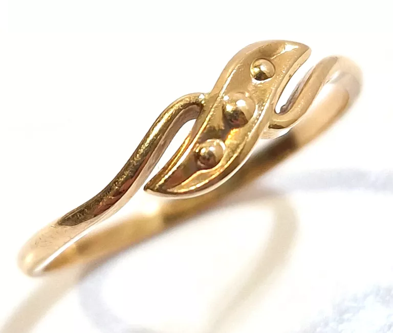 ZŁOTY PIERŚCIONEK PR583 1,53G R16