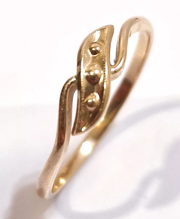 ZŁOTY PIERŚCIONEK PR583 1,53G R16