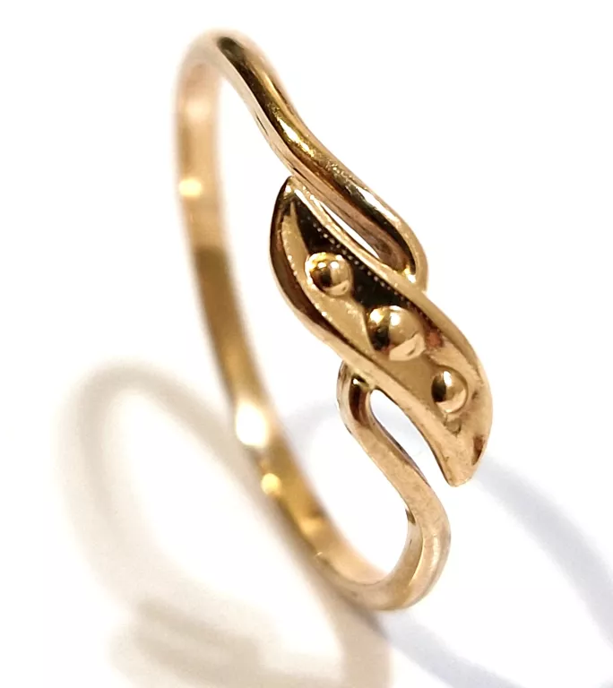 ZŁOTY PIERŚCIONEK PR583 1,53G R16