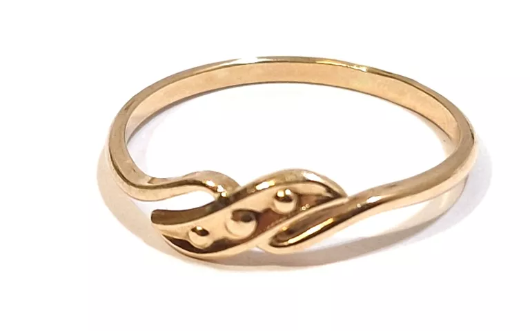 ZŁOTY PIERŚCIONEK PR583 1,53G R16