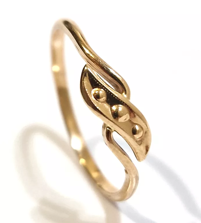 ZŁOTY PIERŚCIONEK PR583 1,53G R16