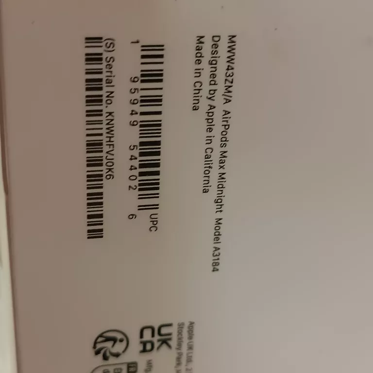 APPLE AIRPODS MAX MIDNIGHT A3184 GWARANCJA !!!