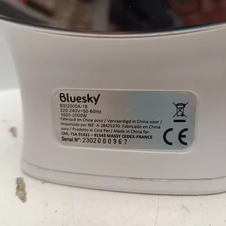 ŻELAZKO BLUESKY BSI2000A-18