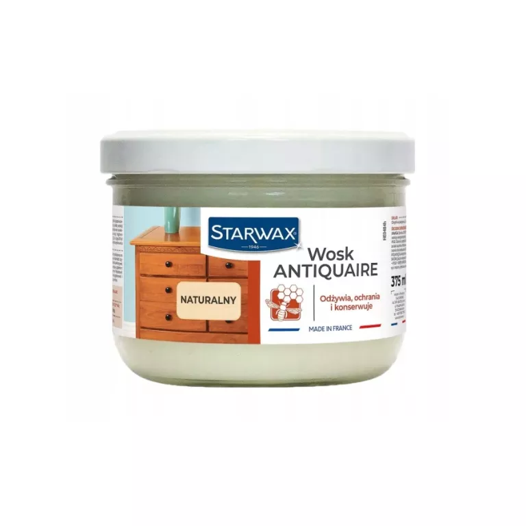 WOSK DO DREWNA MEBLI W PAŚCIE NATURALNY 375 ML STARWAX
