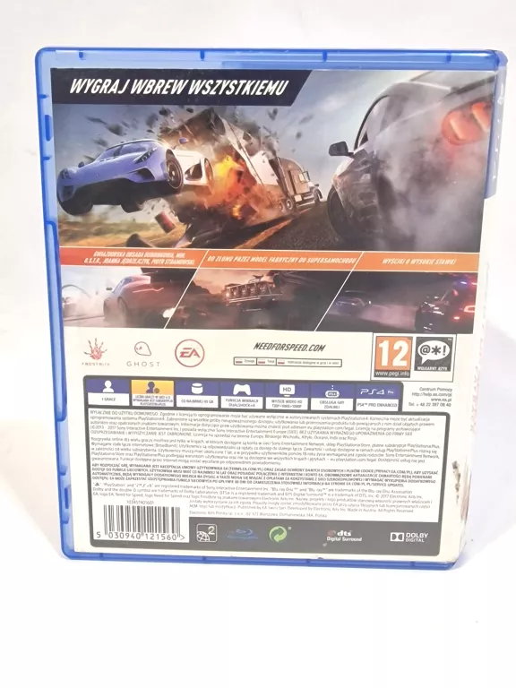 GRA NA PS4 NEED FOR SPEED PAYBACK PL