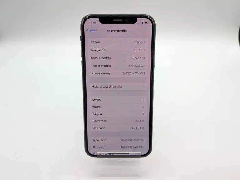 IPHONE XS 64GB 75% KONDYCJII