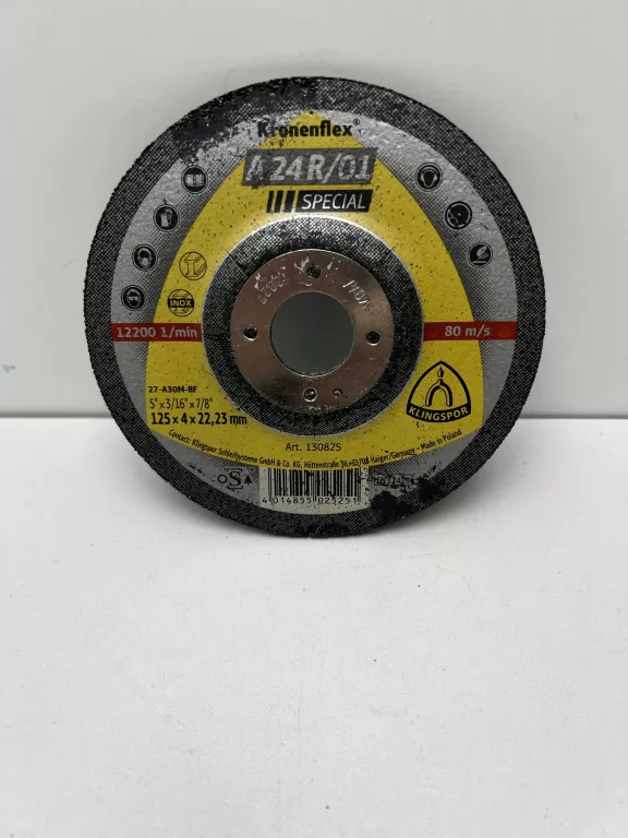 TARCZA KRONENFLEX ART. 130825 125X4X22,23MM