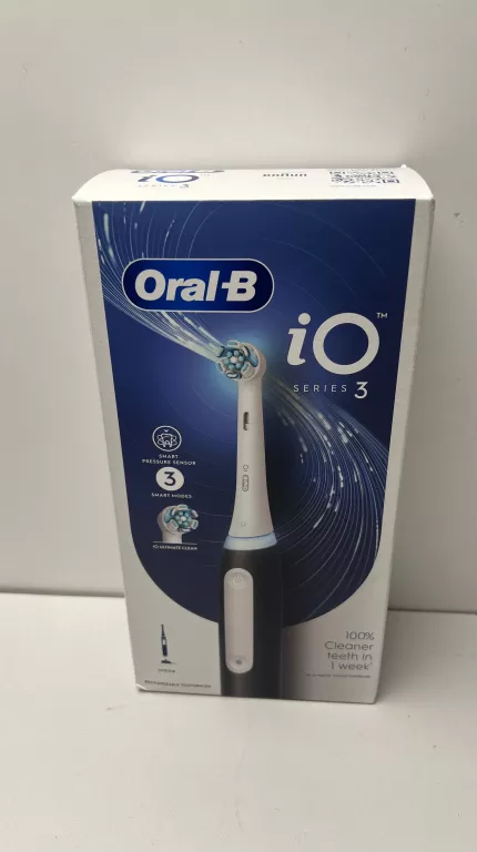 SZCZOTECZKA ELEKTRYCZNA MAGNETYCZNA ORAL-B IO SERIES 3 MATOWY CZARNY