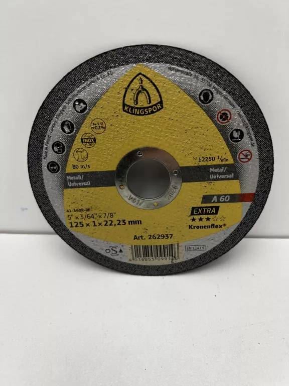 TARCZE KRONENFLEX ART 262937 125X1X22,23MM