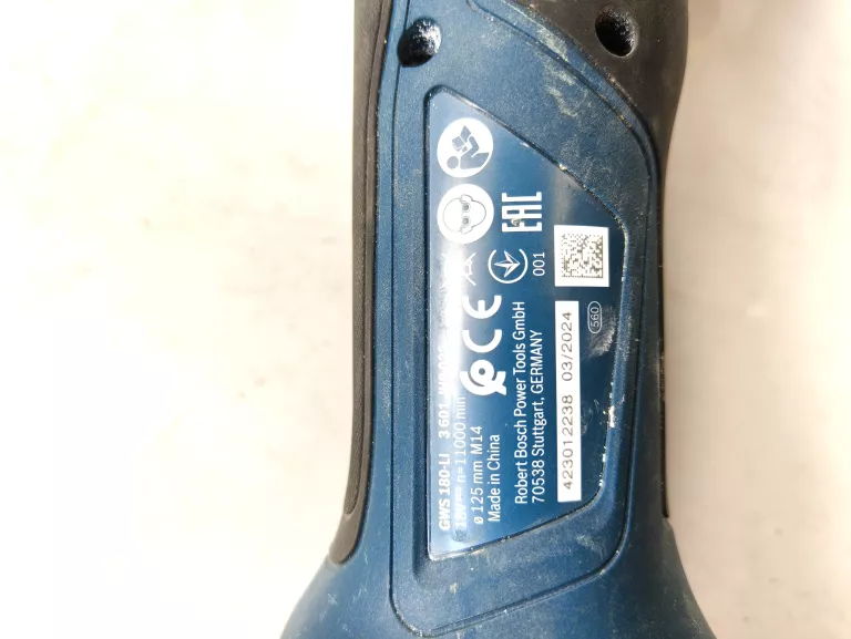 SZLIFIERKA KĄTOWA BOSCH GWS 180-LI BODY