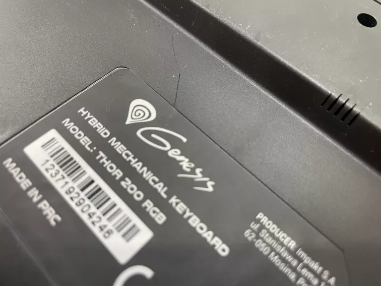 KLAWIATURA GENESIS THOR 300 TKL