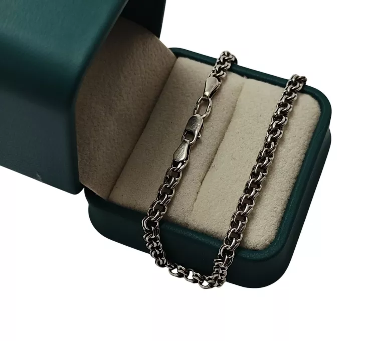 PIĘKNA  SREBRNA BRANSOLETKA 6,03 G/ 925 / 21 CM