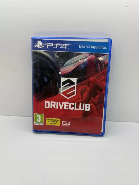 GRA DRIVECLUB PS4