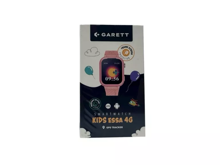 SMARTWATCH GARETT KIDS ESSA 4G RÓZOWY
