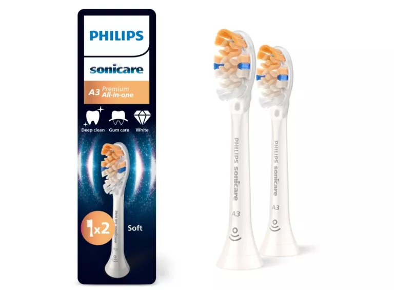 KOŃCÓWKI DO SZCZOTECZKI PHILIPS SONICARE HX9092/87 2SZT.