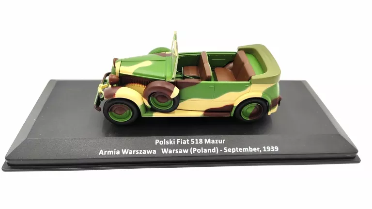POLSKI FIAT 518 MAZUR ARMIA WARSZAWA WARSAW POLAND SEPTEMBER - 1939