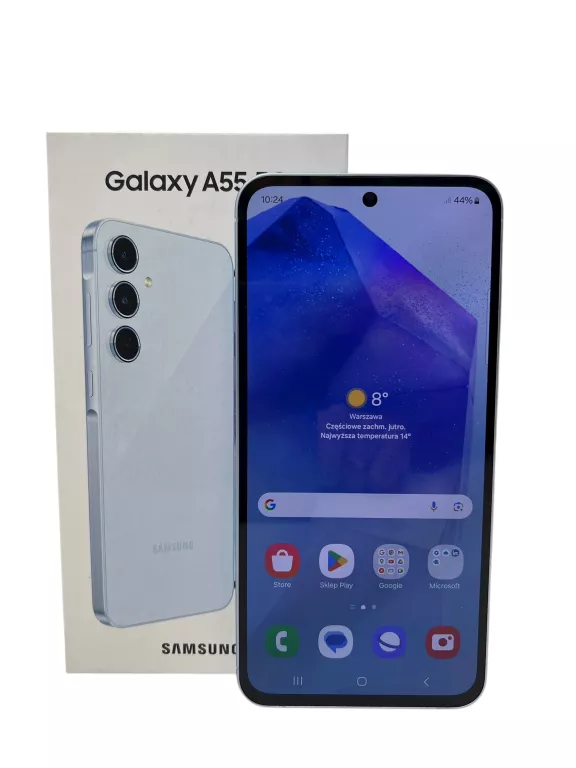 SMARTFON SAMSUNG GALAXY A55 8 GB / 128 GB 5G NIEBIESKI OPIS!