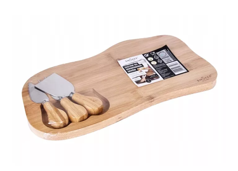 DESKA DO KROJENIA DO SERÓW SMUKEE BAMBUS 1 SZT.