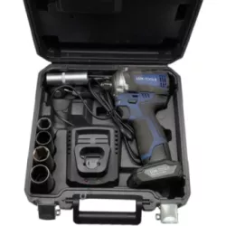 LUX-TOOLS KLUCZ UDAROWY A-SSR-12 SET 12V 4,0 AH