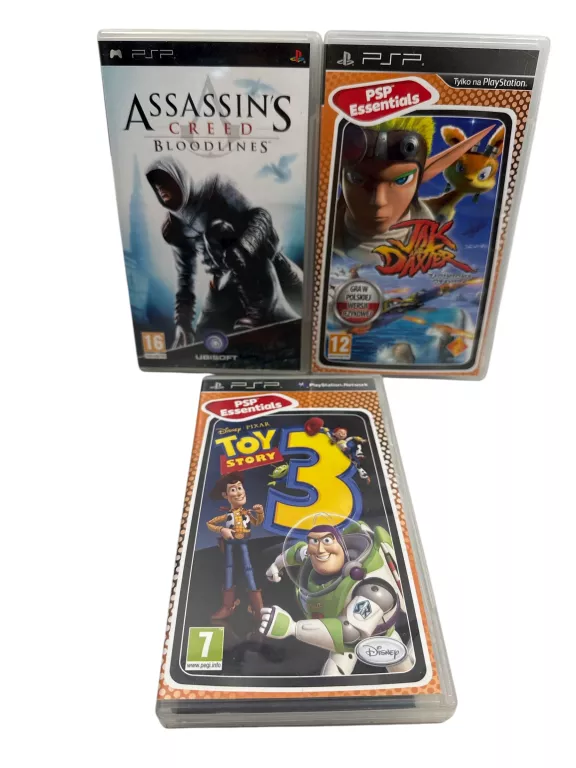 KONSOLA SONY PSP -E1004+ GRY +ŁADOWARKA