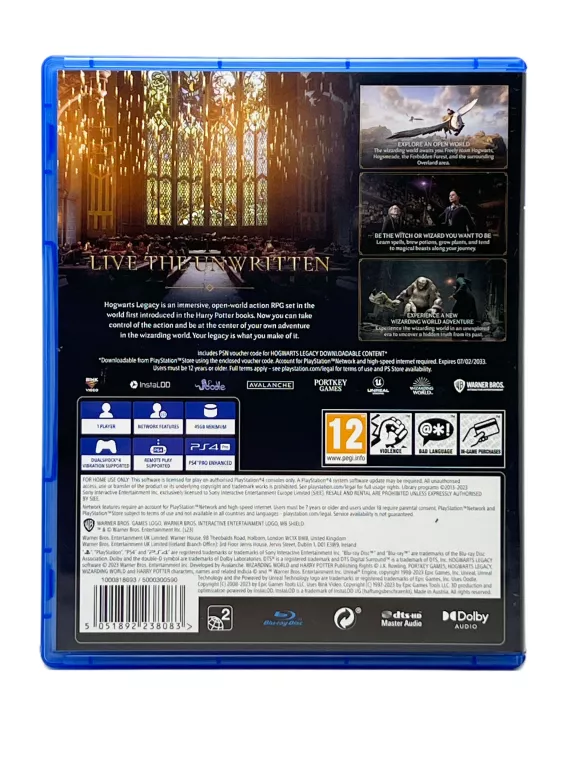 GRA PS4 HOGWARTS LEGACY