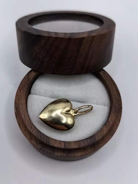 ZŁOTA ZAWIESZKA SERCE 1,15G 585 DŁ. 2,5CM