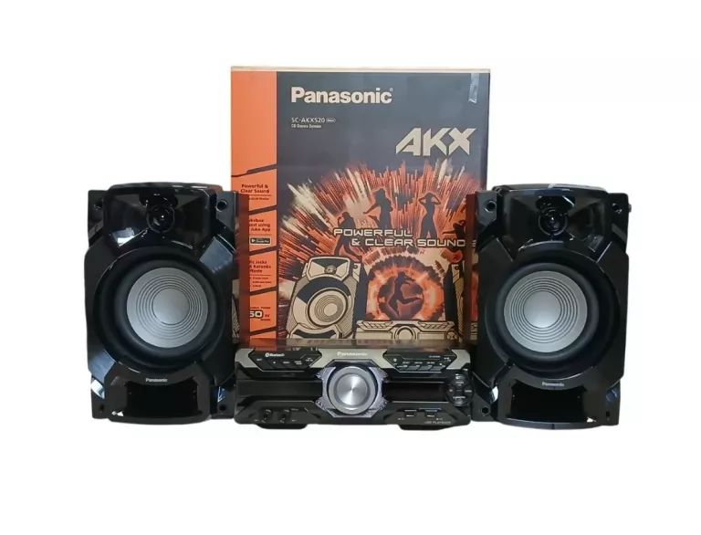 WIEŻA STEREO PANASONIC SC-AKX520 CD STEREO SYSTEM