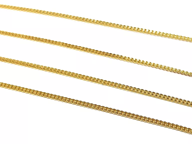 ZŁOTY ŁAŃCUSZEK PR333 0,96G 45CM