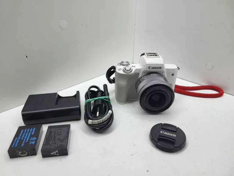 APARAT CANON EOS M50 MARK II + OBIEKTYW CANON 15-45MM