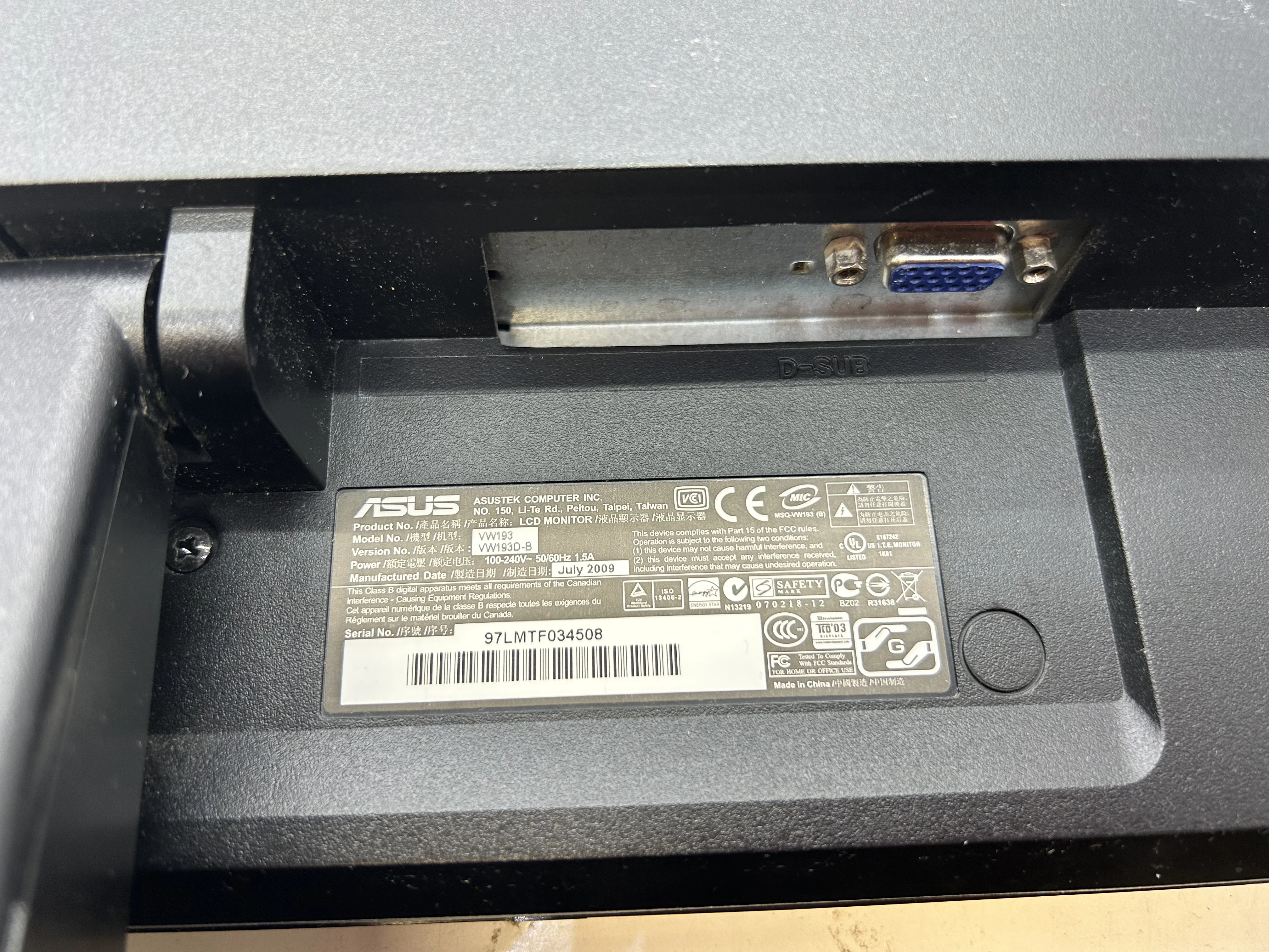 monitor-asus-vw193-19cali-ean-gtin-610839047345