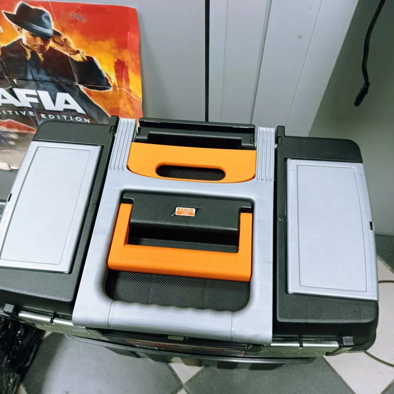 SKRZYNKA NARZĘDZIOWA MOBILNA NA KÓŁKACH 470X290X630 BAHCO